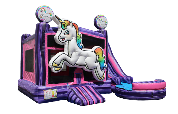 Unicorn Bouncy Castle Combo Unicorn Bouncy Castle Combo