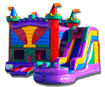 Rainbow Water Slide Combo 