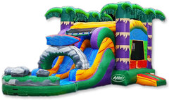 Tropical Water Slide Combo 