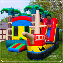    Pirate Ship Bouncy Castle 
